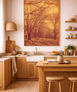 Dans les rayons dorés du soleil naissant murmurant des secrets cachés